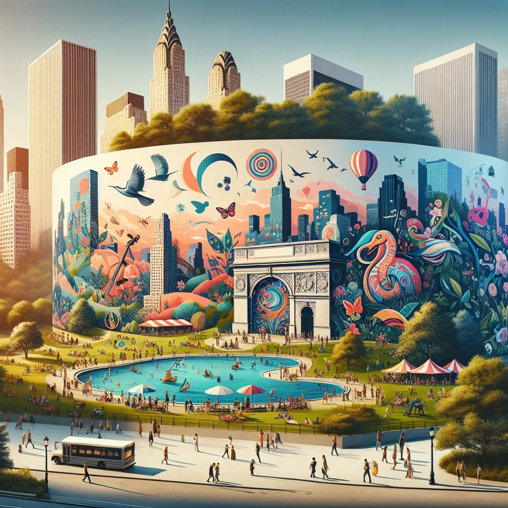 Celebrate a Season of Murals in Gardens at Central Park